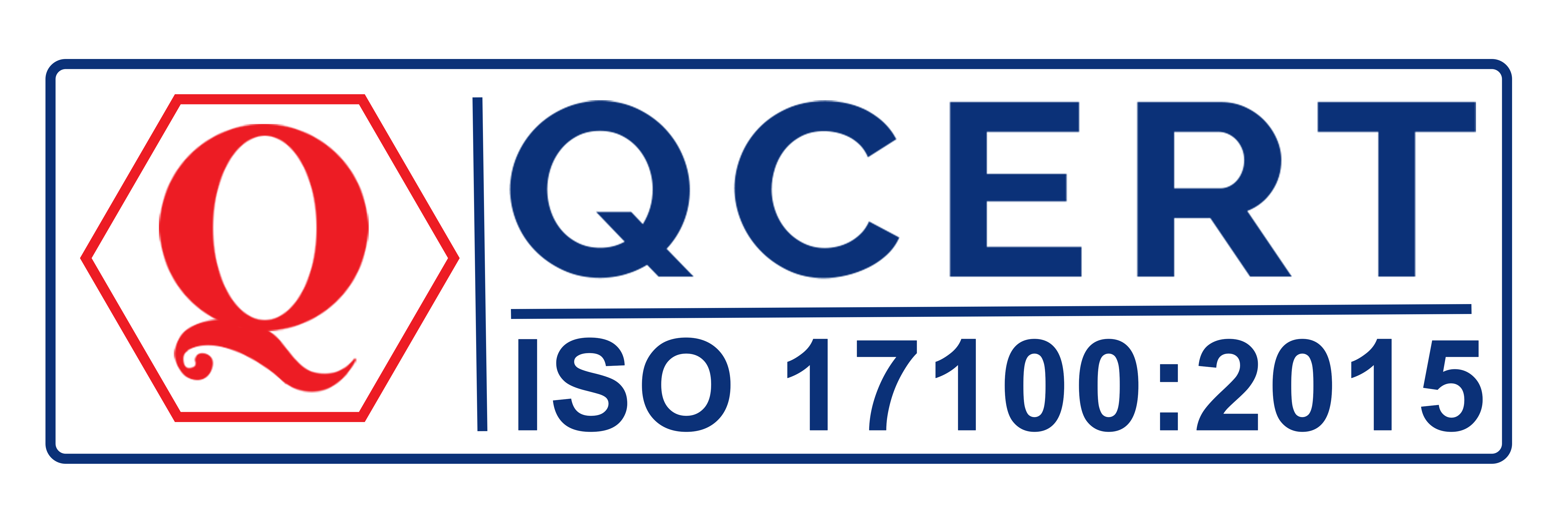 ISO 17100:2015 certification mark