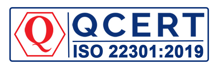 ISO 22301:2019 certification mark